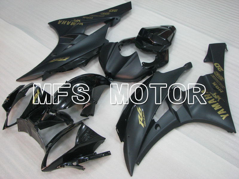 Yamaha YZF-R6 2006-2007 Injection ABS Fairing - Factory Style - Black Matte - MFS3872