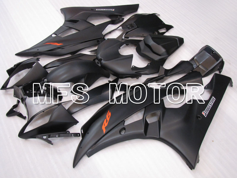 Yamaha YZF-R6 2006-2007 Injection ABS Fairing - Factory Style - Black Matte - MFS3874