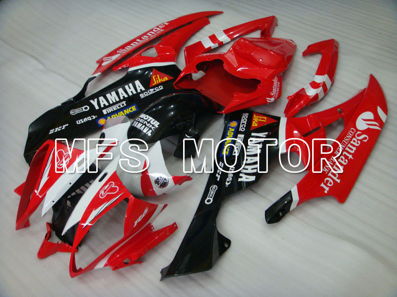 Yamaha YZF-R6 2006-2007 Injection ABS Fairing - Santander - Red Black - MFS3881