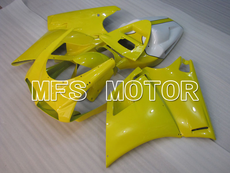 Ducati 748 / 998 / 996 1994-2002 Injection ABS Fairing - Factory Style - Yellow White - MFS3889