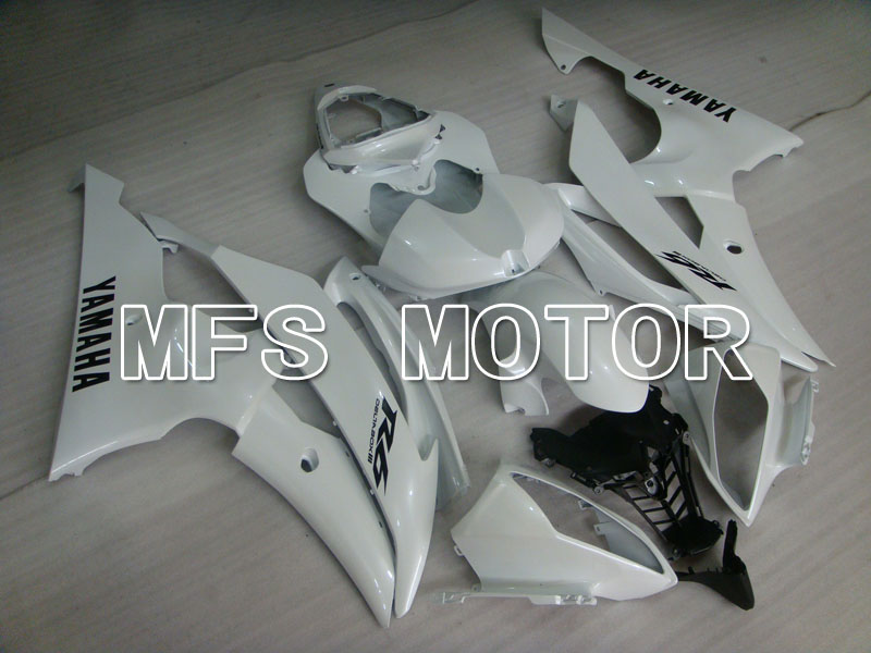 Yamaha YZF-R6 2008-2016 Injektion ABS Verkleidung - Fabrik Style - Weiß - MFS3891