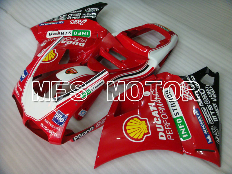 Ducati 748 / 998 / 996 1994-2002 Carenado ABS de inyección - Performance - rojo - MFS3911