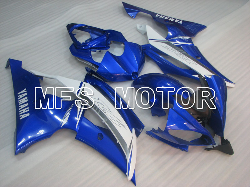 Yamaha YZF-R6 2008-2016 Injektion ABS Verkleidung - Fabrik Style - Blau Weiß - MFS3933