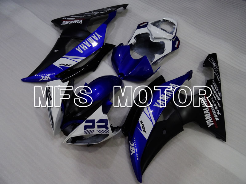 Yamaha YZF-R6 2008-2016 Carenado ABS de inyección - Fábrica Style - Azul Negro - MFS3944