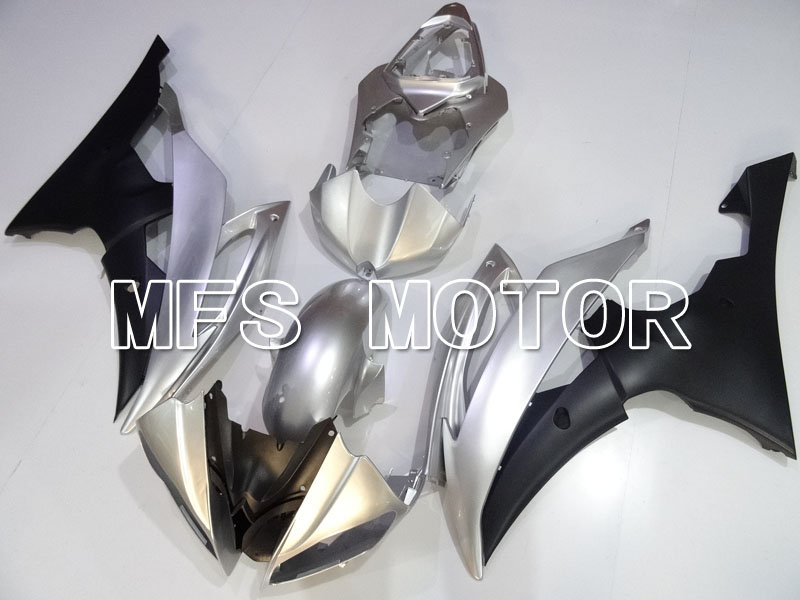 Yamaha YZF-R6 2008-2016 Injection ABS Fairing - Factory Style - Matte Black Silver - MFS3952