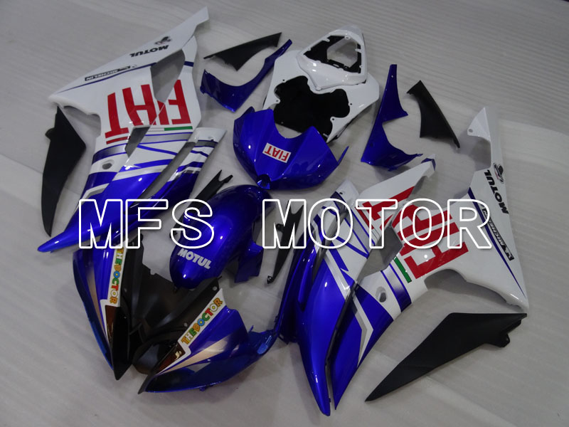 Yamaha YZF-R6 2008-2016 Injektion ABS Verkleidung - FIAT - Blau Weiß - MFS3958