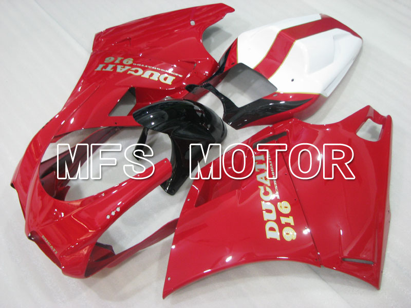 Ducati 916 1994-1998 Carenado ABS de inyección - Fábrica Style - rojo - MFS3983