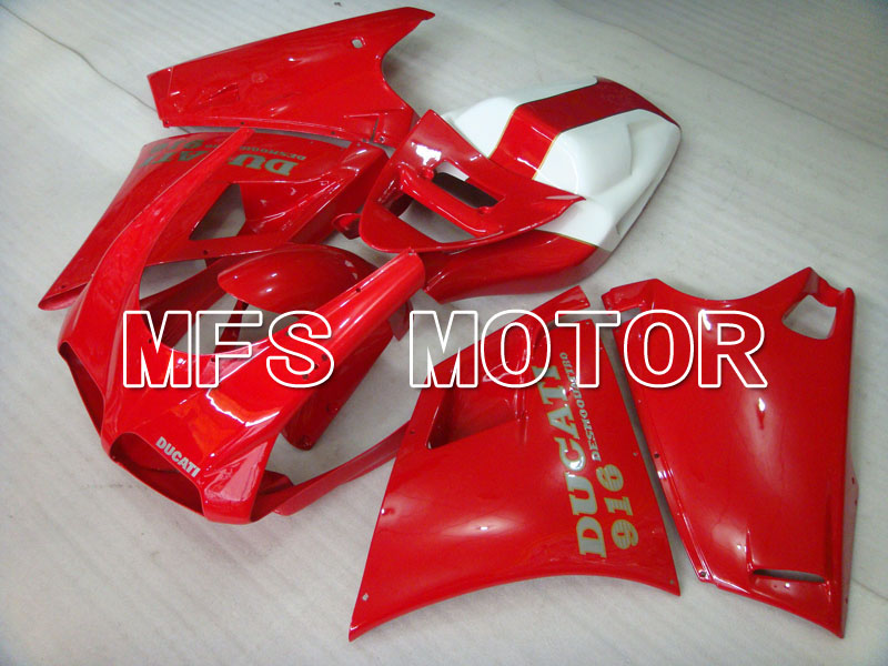 Ducati 916 1994-1998 Injektion ABS Verkleidung - Fabrik Style - rot - MFS3986