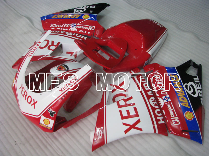 Ducati 748 / 998 / 996 1994-2002 Injection ABS Fairing - Xerox - Red White - MFS3987