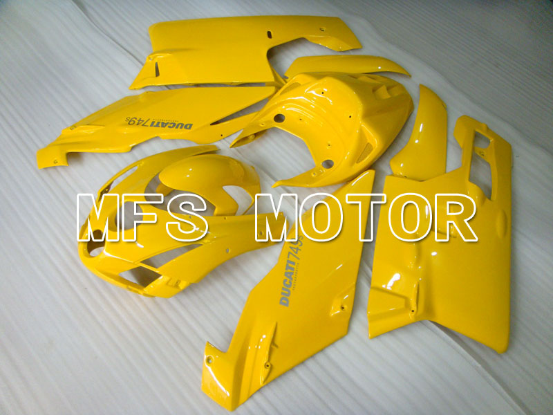 Ducati 749 / 999 2003-2004 Injection ABS Fairing - Factory Style - Yellow - MFS4004
