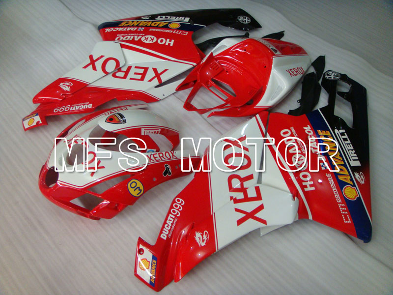 Ducati 749 / 999 2003-2004 Injection ABS Carénage - Xerox - rouge blanc - MFS4018