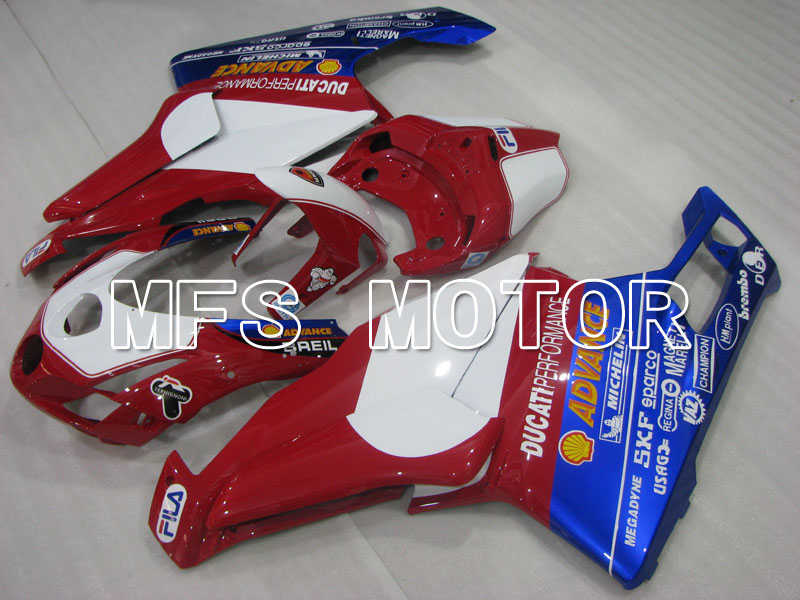 Ducati 749 / 999 2003-2004 Injection ABS Fairing - Others - Red wine color White - MFS4028