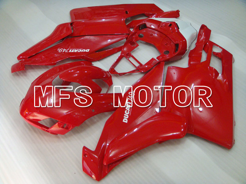 Ducati 749 / 999 2005-2006 Carenado ABS de inyección - Fábrica Style - rojo - MFS4049