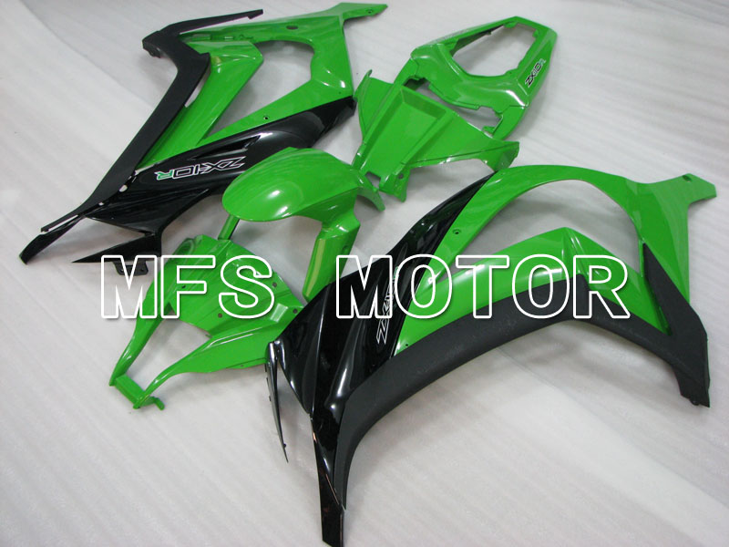 Kawasaki NINJA ZX10R 2011-2015 Injection ABS Fairing - Factory Style - Black Green - MFS4085