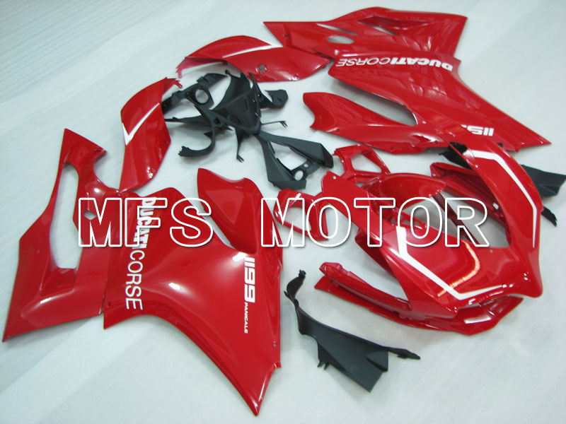 Ducati 1199 2011-2014 Injection ABS Fairing - Factory Style - Red - MFS4114