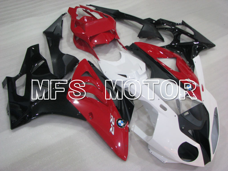 BMW S1000RR 2009-2014 Injection ABS Fairing - Factory Style - Black White Red - MFS4158