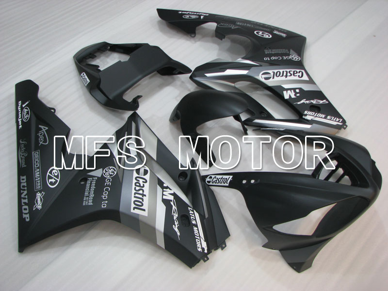 Triumph Daytona 675 2009-2012  Injektion ABS Verkleidung - Castrol - Schwarz Matt - MFS4220