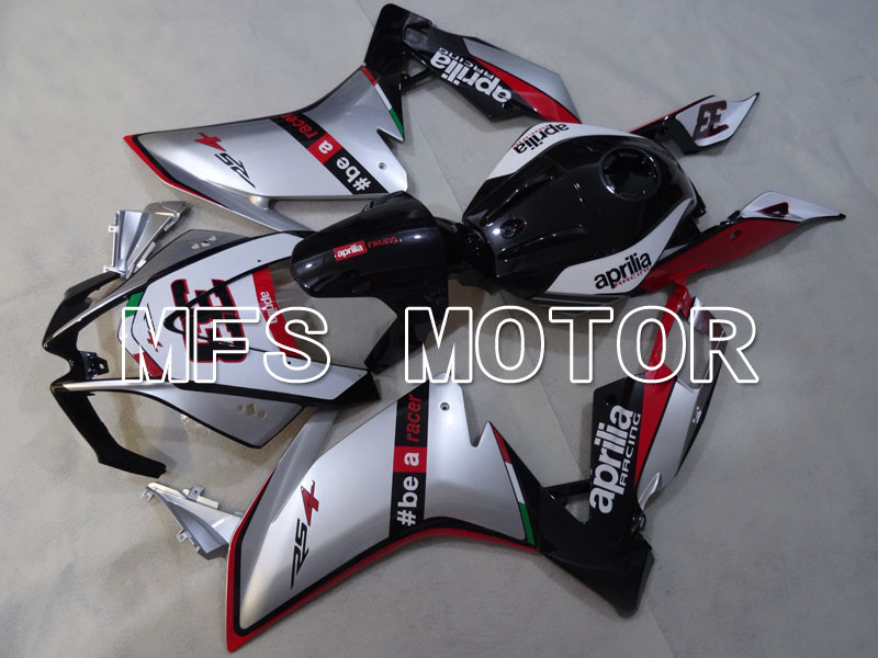 Aprilia RS125 2012-2014 Injection ABS Fairing - Others - Black Silver - MFS4275