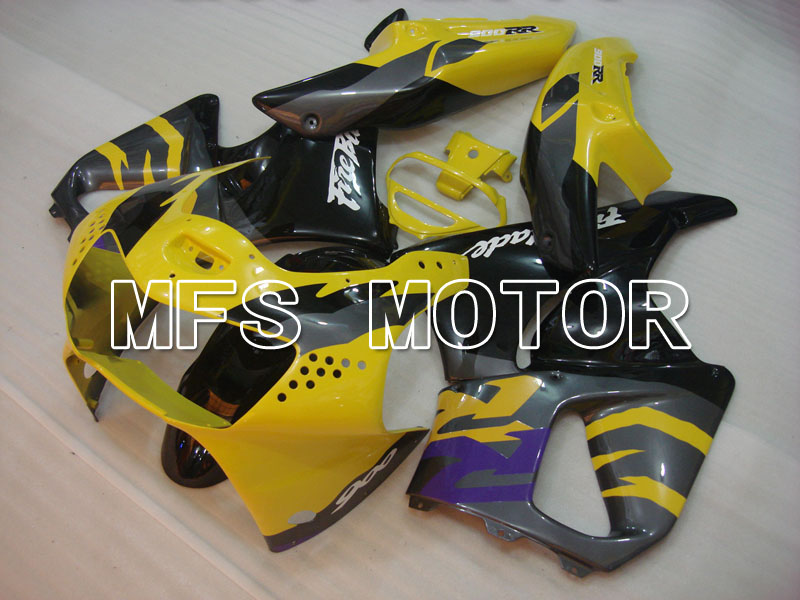 Honda CBR900RR 919 1998-1999 ABS Fairing - Factory Style - Black Yellow - MFS4374