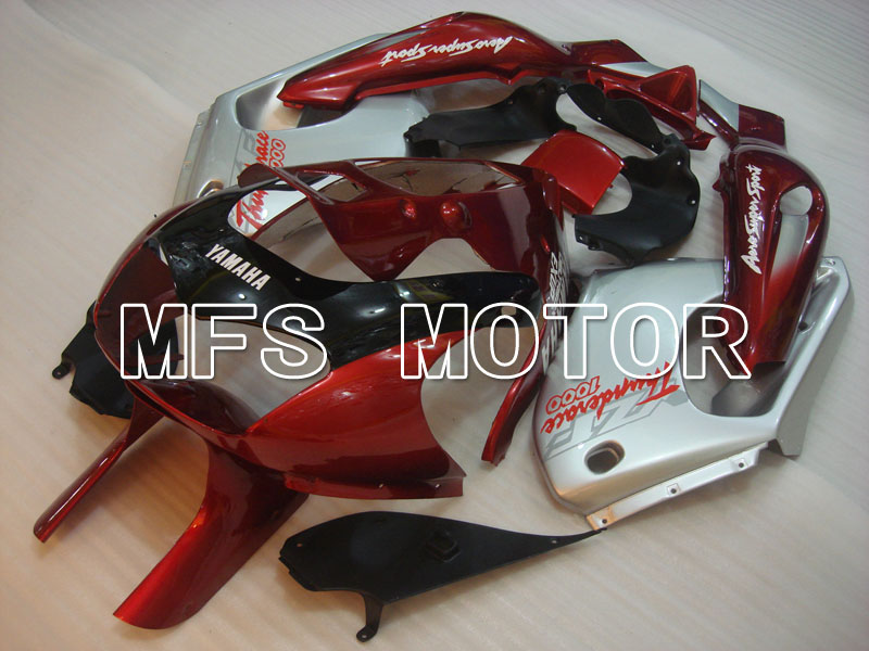 Yamaha YZF1000R 1997-2007 ABS Fairing - Factory Style - Red wine color Silver - MFS4393