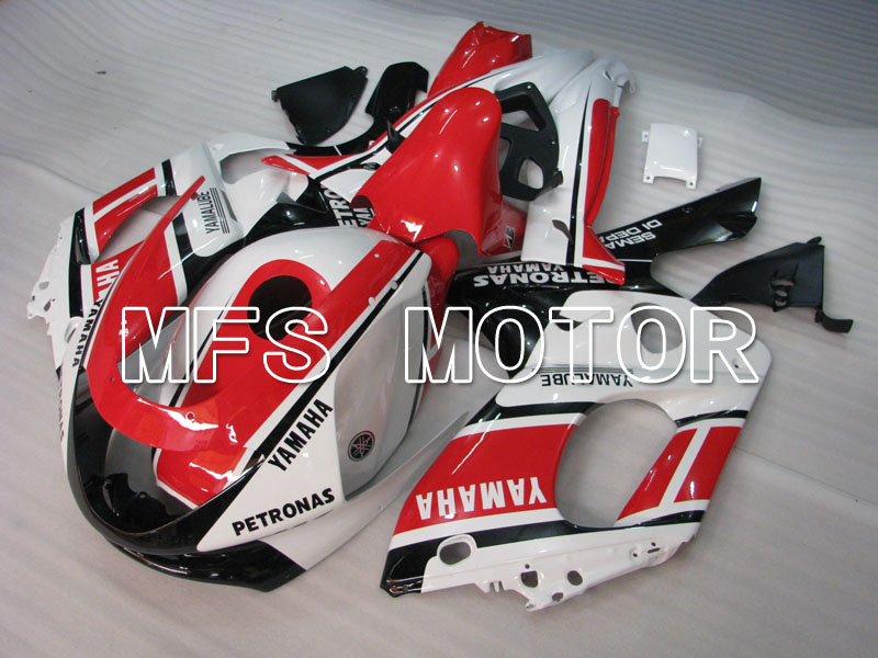 Yamaha YZF-600R 1997-2007 Carenado ABS de inyección - PETRONAS - rojo Blanco Negro - MFS4453