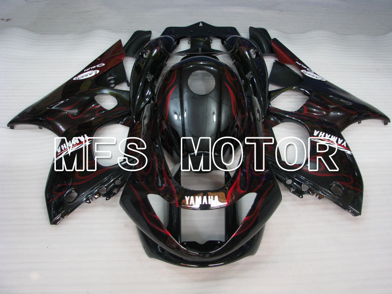 Yamaha YZF-600R 1997-2007 Injection ABS Fairing - Flame - Red wine color White - MFS4462