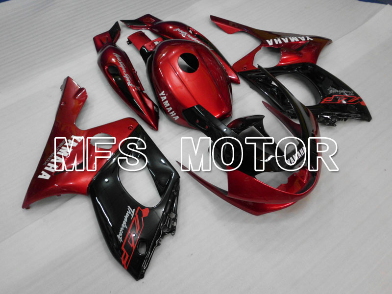 Yamaha YZF-600R 1997-2007 Injection ABS Fairing - Factory Style - Red wine color Black Silver - MFS4476