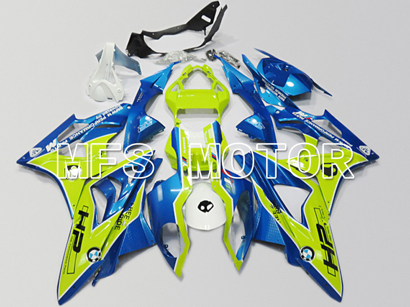 BMW S1000RR 2009-2014 Injection ABS Fairing - Others - Green Blue - MFS4483