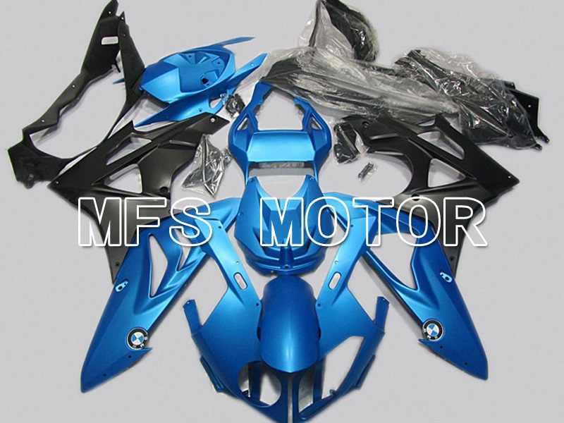 BMW S1000RR 2009-2014 Injection ABS Fairing - Factory Style - Black Blue - MFS4486