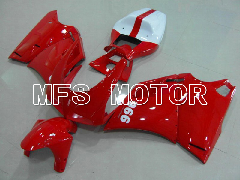 Ducati 748 / 998 / 996 1994-2002 Injection ABS Fairing - Factory Style - Red White - MFS4574