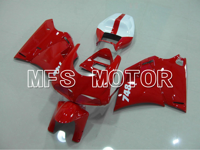 Ducati 748 / 998 / 996 1994-2002 Injection ABS Fairing - Factory Style - Red White - MFS4576