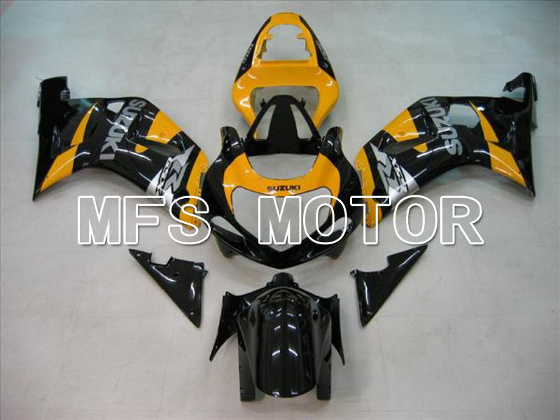 Suzuki GSXR750 2000-2003 Injection ABS Fairing - Factory Style - Black Yellow - MFS7043