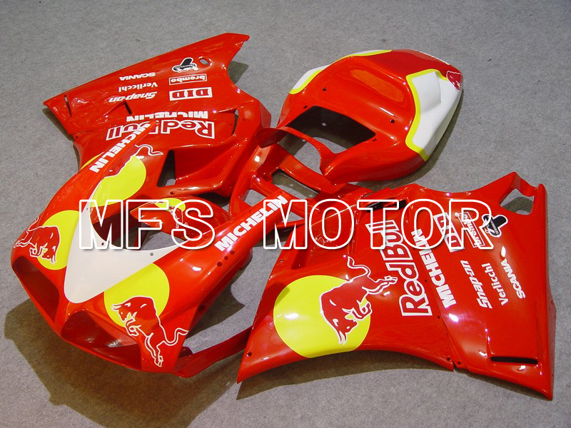 Ducati 748 / 998 / 996 1994-2002 Injection ABS Fairing - Red Bull - Red - MFS4617