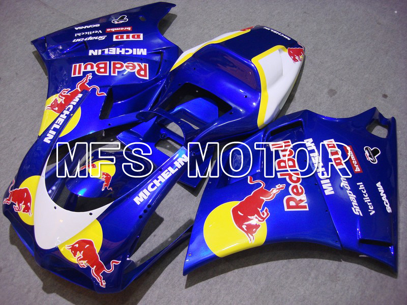 Ducati 748 / 998 / 996 1994-2002 Injection ABS Fairing - Red Bull - Blue - MFS4619