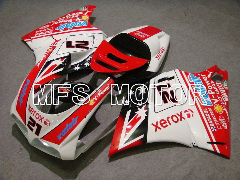 Ducati 748 / 998 / 996 1994-2002 Injection ABS Fairing - Xerox - Red White - MFS4623