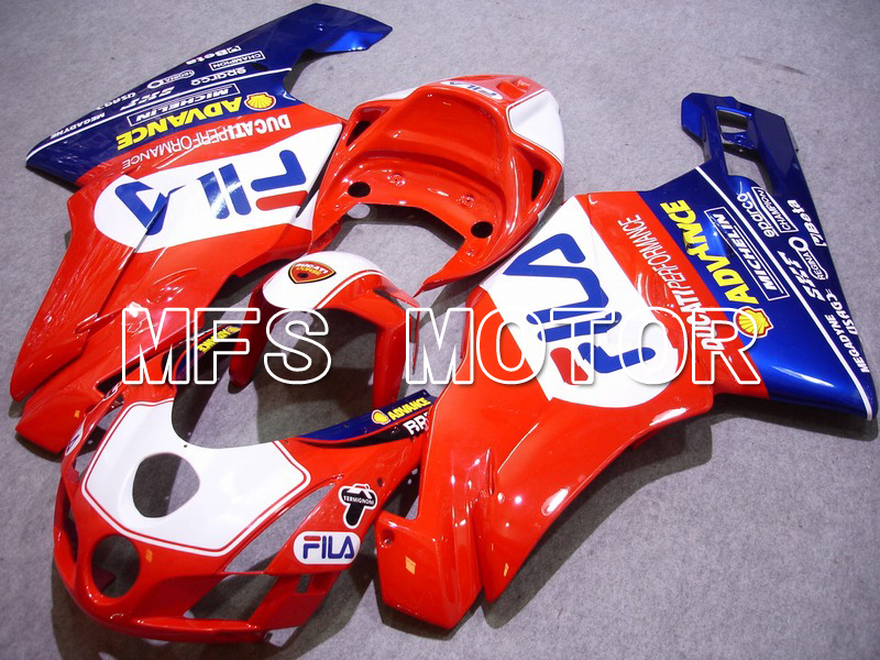 Ducati 749 / 999 2003-2004 Injection ABS Fairing - FILA - Red White - MFS4644