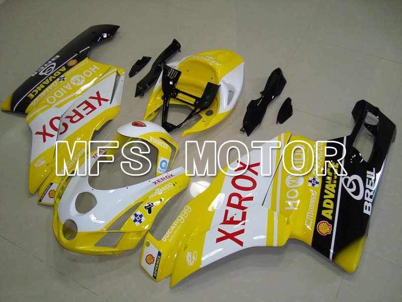 Ducati 749 / 999 2003-2004 Injection ABS Fairing - Xerox - Yellow White - MFS4668