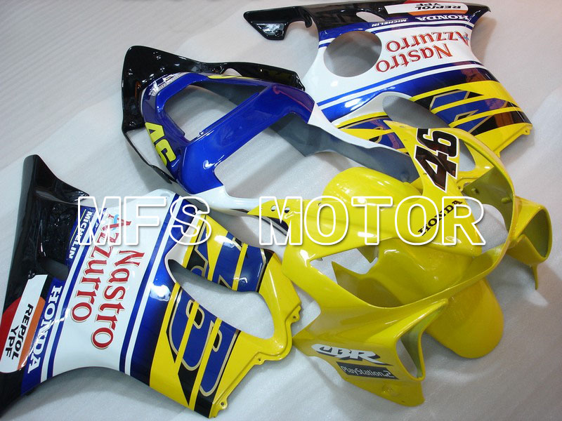 Honda CBR600 F4i 2001-2003 Injection ABS Fairing - Nastro Azzurro - Blue White Yellow - MFS4690