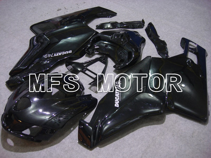 Ducati 749 / 999 2005-2006 Injection ABS Fairing - Factory Style - Black - MFS4691
