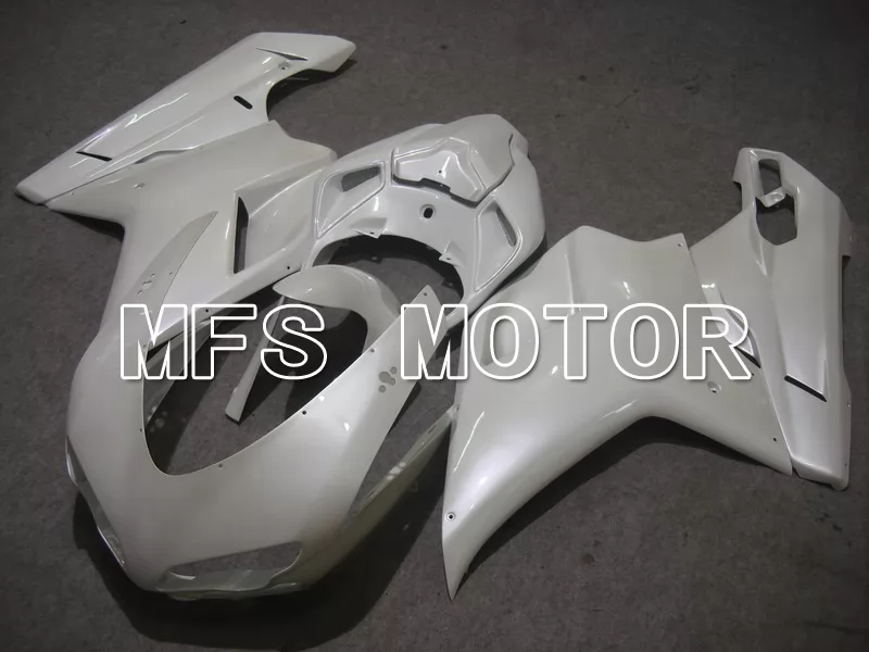 Ducati 848 / 1098 / 1198 2007-2011 Injection ABS Carénage - Usine Style - Pearl blanc - MFS4732