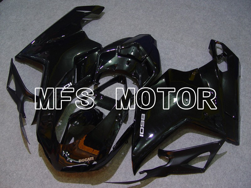Ducati 848 / 1098 / 1198 2007-2011 Injection ABS Fairing - Factory Style - Black - MFS4760