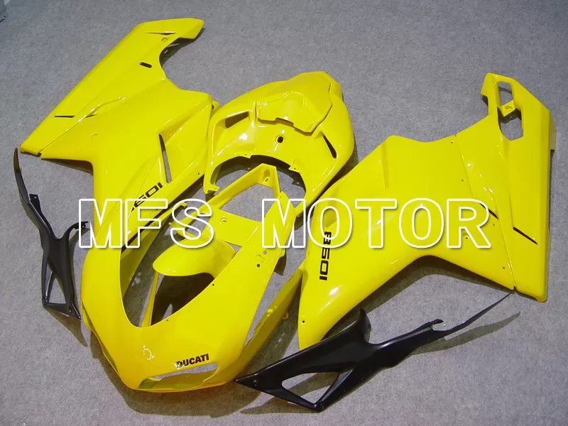 Ducati 848 / 1098 / 1198 2007-2011 Injection ABS Fairing - Factory Style - Yellow - MFS4763