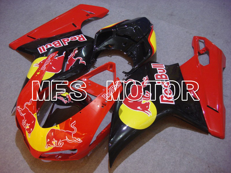 Ducati 848 / 1098 / 1198 2007-2011 Injection ABS Fairing - Red Bull - Red Black - MFS4765