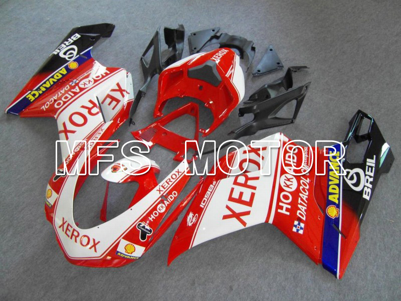 Ducati 848 / 1098 / 1198 2007-2011 Injection ABS Fairing - Xerox - Red White - MFS4775