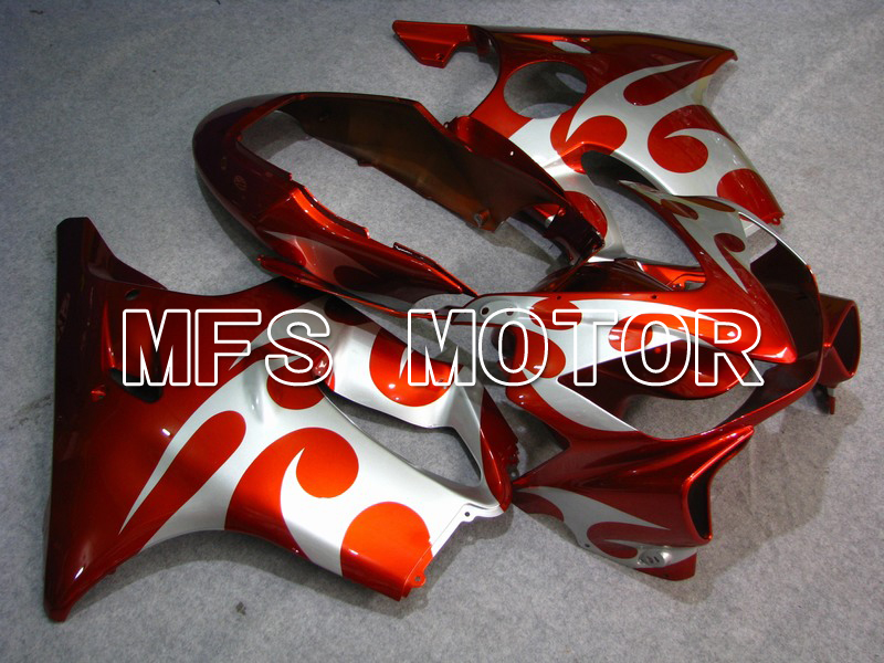 Honda CBR600 F4i 2004-2007 Injektion ABS Verkleidung - Others - rot Silber - MFS4785