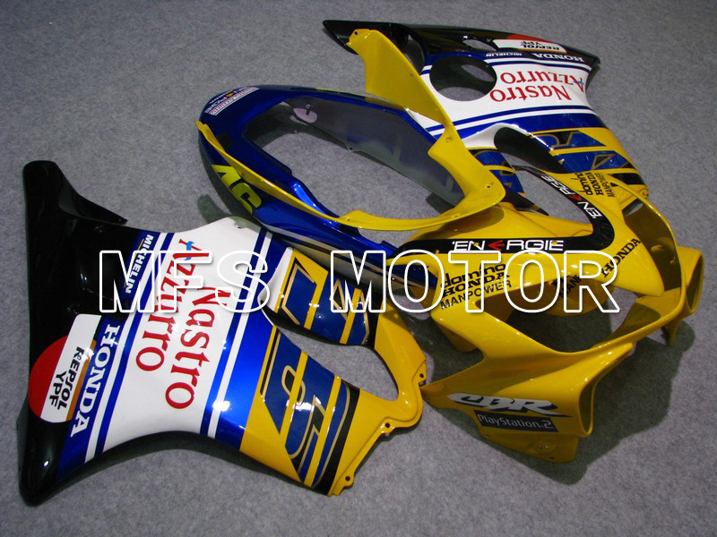 Honda CBR600 F4i 2004-2007 Injection ABS Fairing - Nastro Azzurro - Blue Yellow White - MFS4796