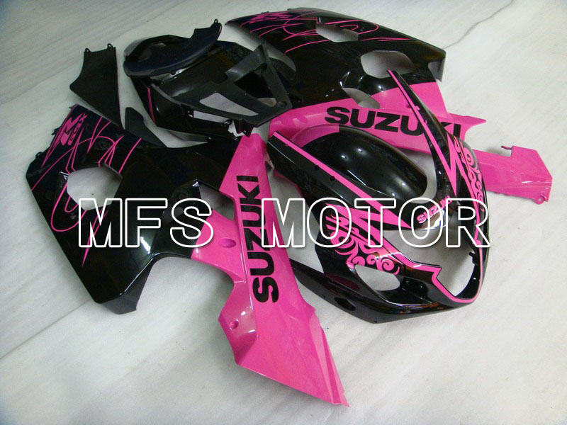 Suzuki GSXR600 GSXR750 2004-2005 Injection ABS Fairing - Corona - Black Pink - MFS4797