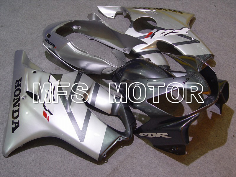 Honda CBR600 F4i 2004-2007 Injektion ABS Verkleidung - Fabrik Style - Grau Silber - MFS4815