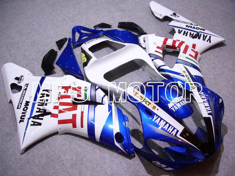 Yamaha YZF-R1 2000-2001 Injection ABS Fairing - FIAT - Blue White - MFS4856