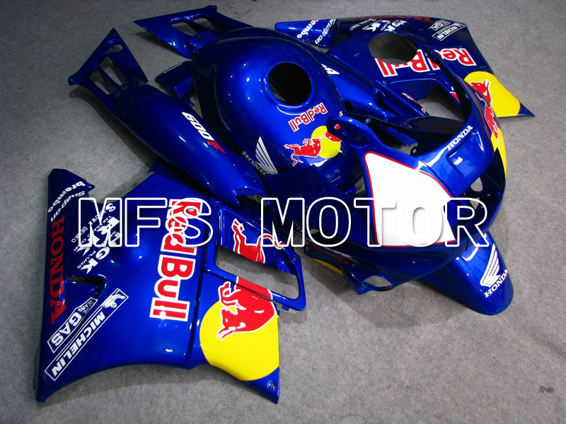 Honda CBR600 F2 1991-1994 ABS Fairing - Red Bull - Blue - MFS4880